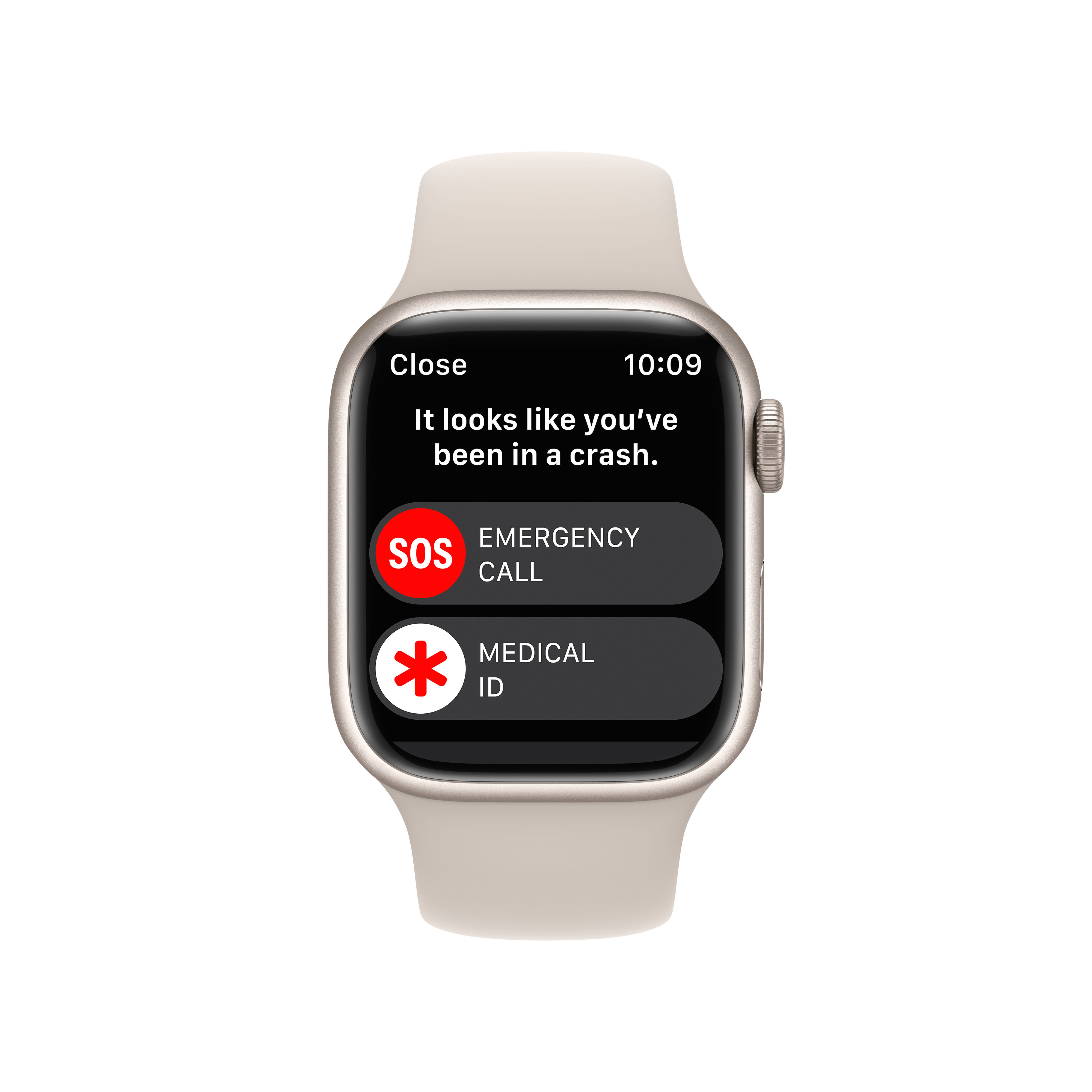 Apple watch hotsell emergency call fall